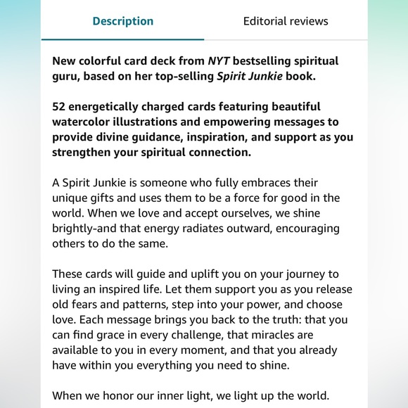 NWT Spirit junkie cards deck - Picture 2 of 5